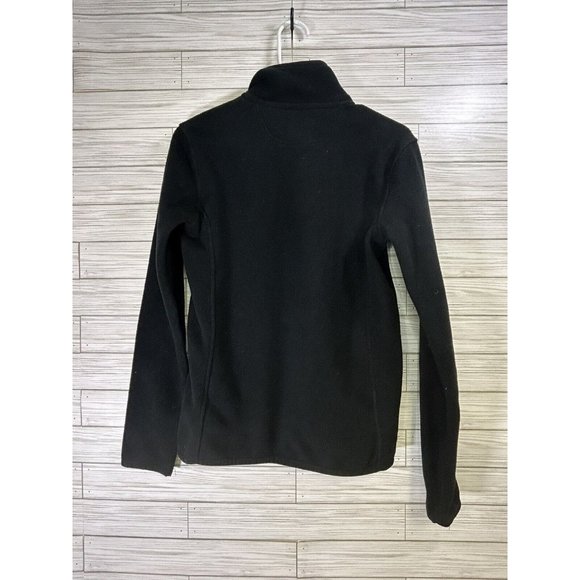 Lauren Ralph Lauren Polyester Full Zip Lightweight Jacket Coat Size Small Black - Picture 2 of 6